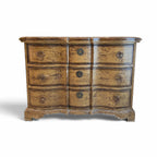 19th Century Crossbow Front Italian Painted Chest