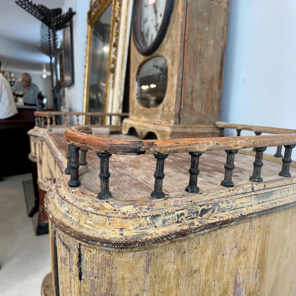 19th Century Swedish Clock Cupboard