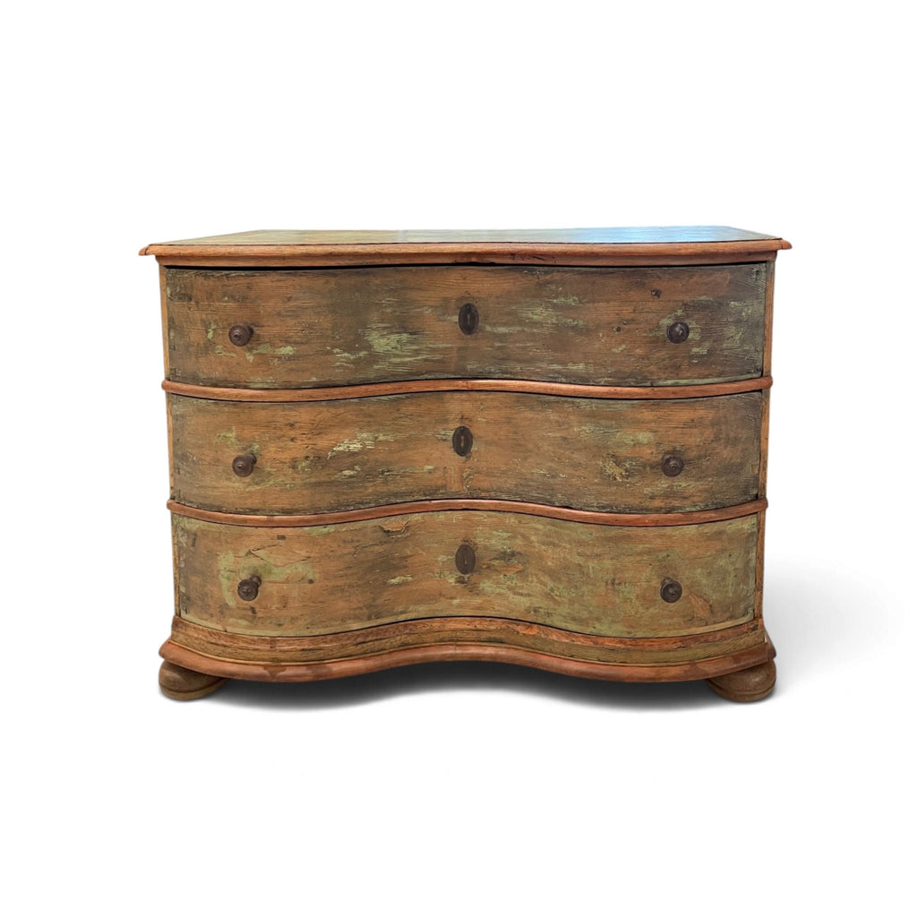 18th Century Swedish Painted Commode