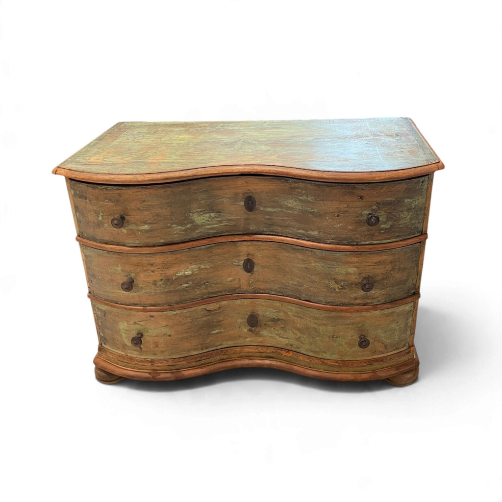 18th Century Swedish Painted Commode