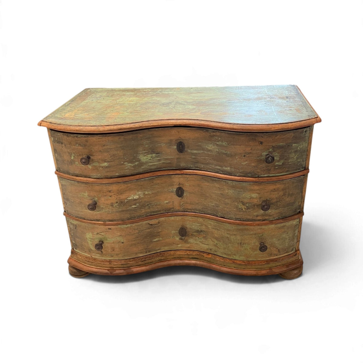 18th Century Swedish Painted Commode