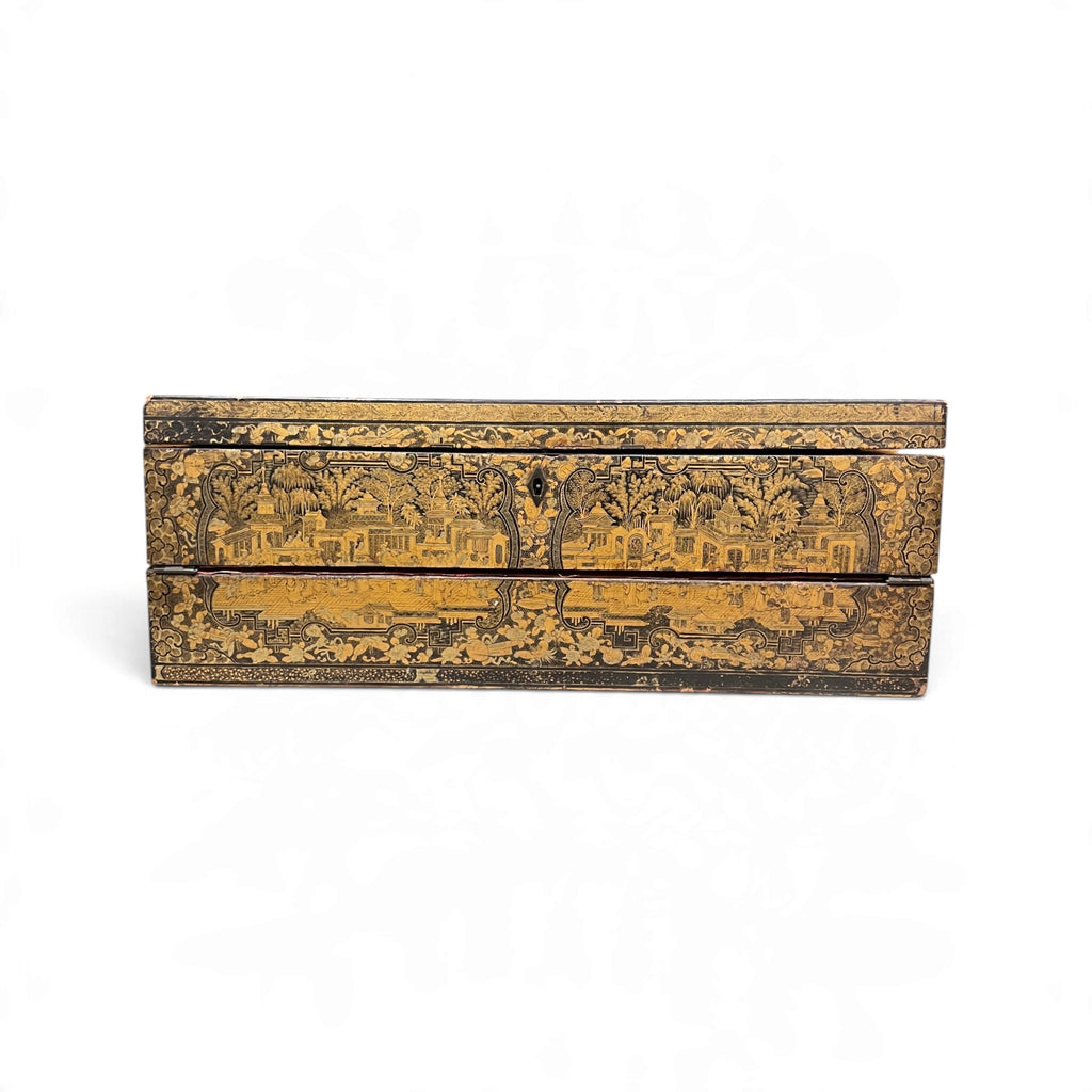 19th Century Lacquer Writing Case