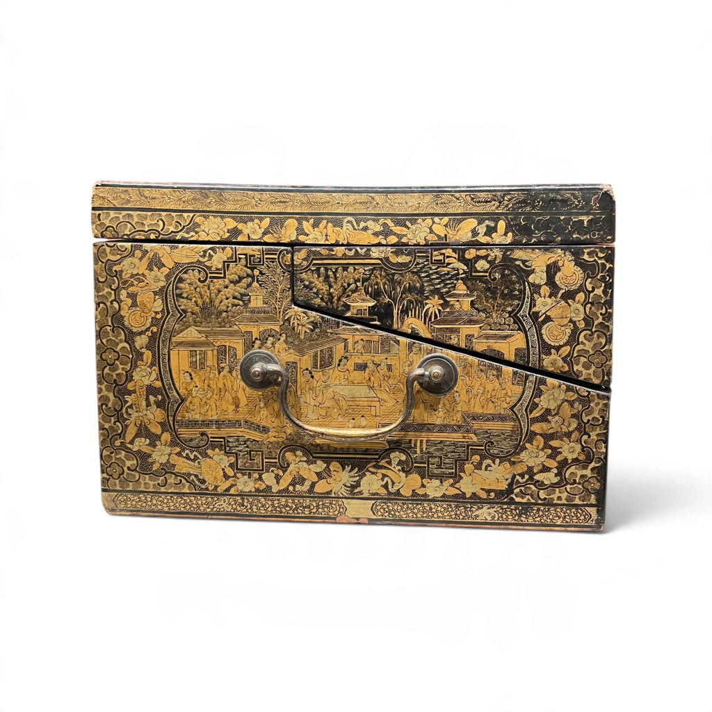 19th Century Lacquer Writing Case