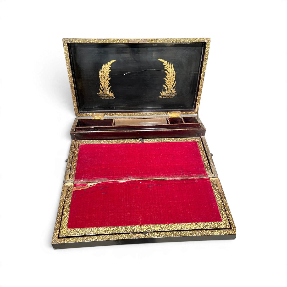 19th Century Lacquer Writing Case