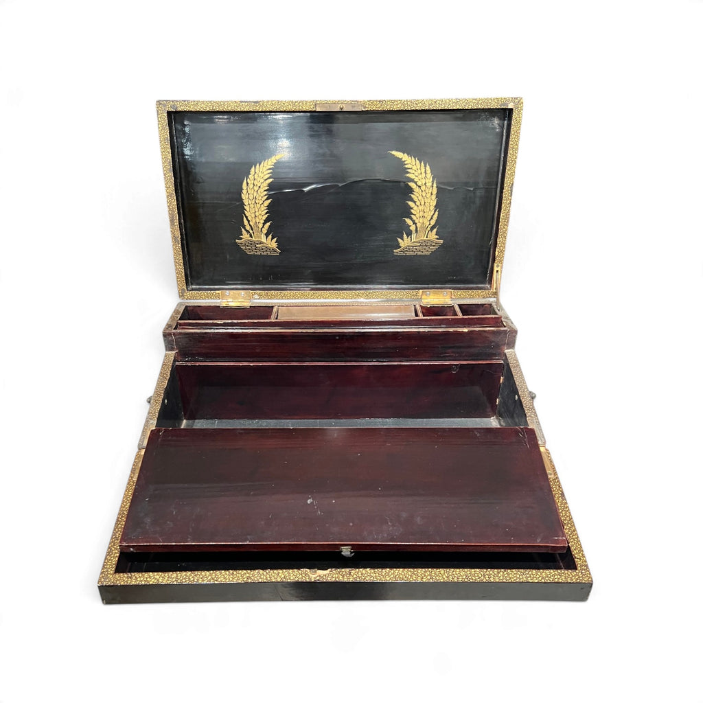 19th Century Lacquer Writing Case