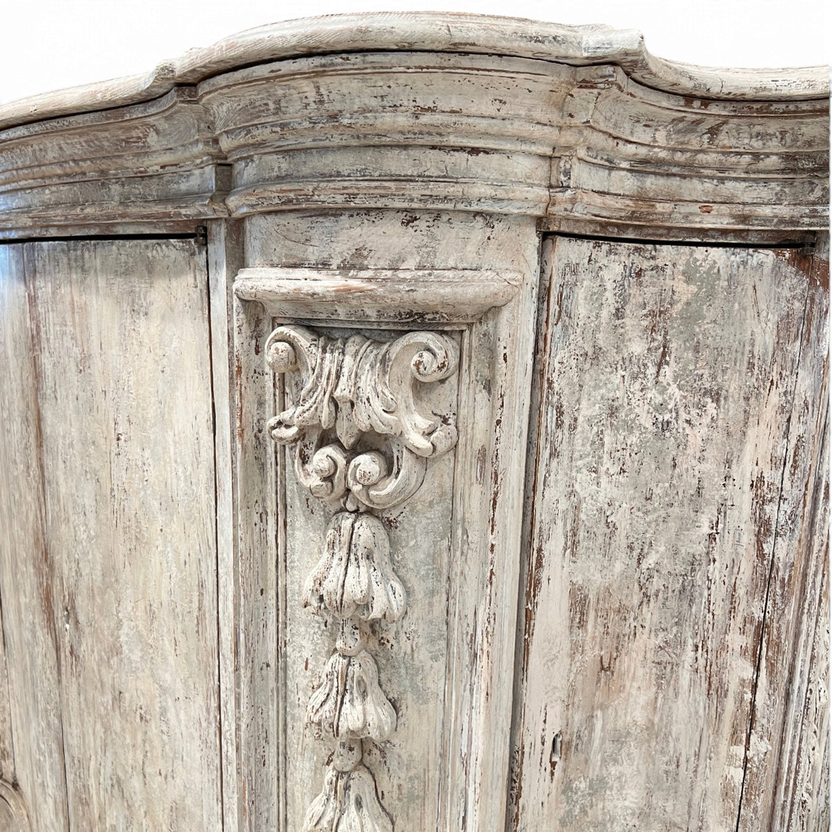 18th Century Italian Buffet with Carved Pilasters