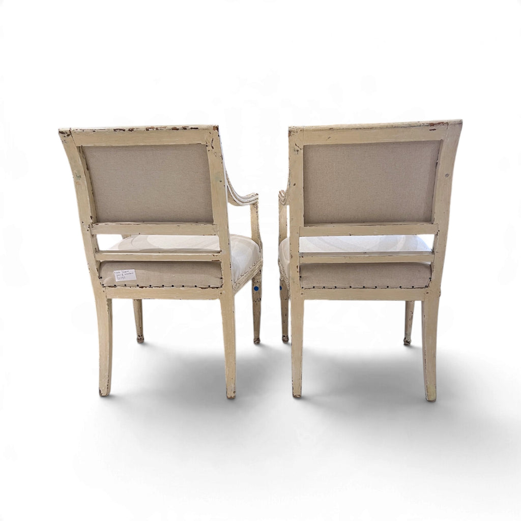 18th Century Swedish Pair of Armchairs