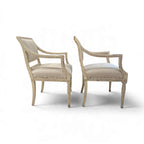 18th Century Swedish Pair of Armchairs