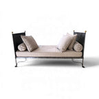 19th Century French Pair of Napoleon III Iron Daybeds
