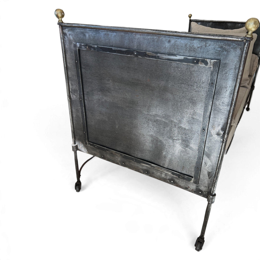19th Century French Pair of Napoleon III Iron Daybeds