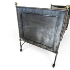 19th Century French Pair of Napoleon III Iron Daybeds