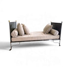 19th Century French Pair of Napoleon III Iron Daybeds