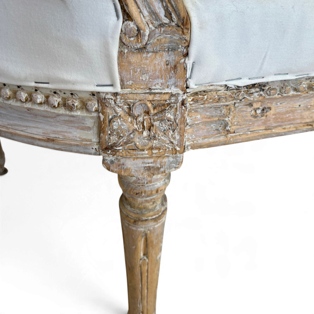 19th Century Swedish Tub Sofa