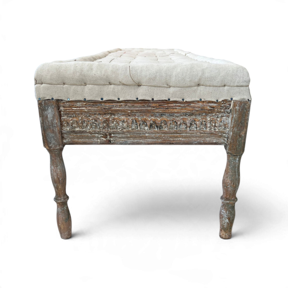 18th Century Swedish Backless Bench