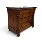 Empire Chest or Commode with Marble Top