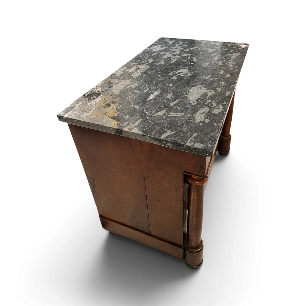 Empire Chest or Commode with Marble Top
