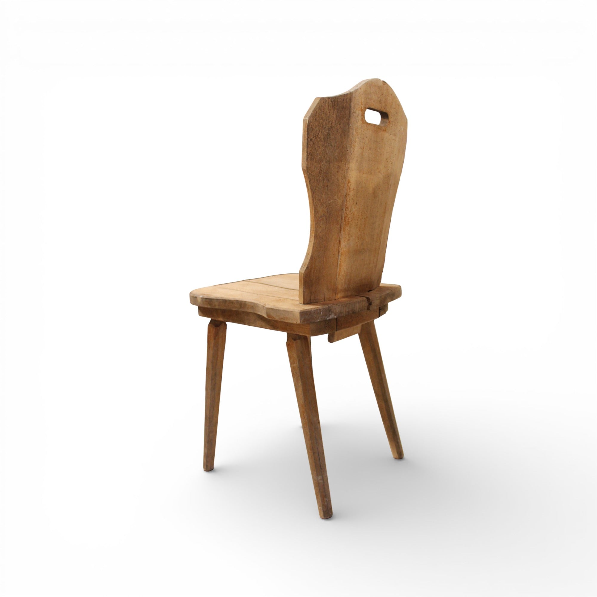 19th Century Belgian Antique Chairs with Coat of Arms from Chateau