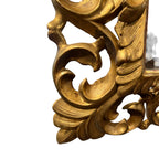 19th Century French Baroque Gilded Wood Mirror