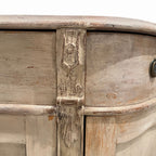 19th Century Swedish Gustavian Buffet with Carved Pilasters