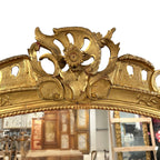18th Century French Regence Mirror with Sunflower