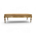 19th Century Italian Neoclassical Painted & Gilded Bench