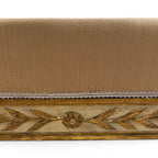 19th Century Italian Neoclassical Painted & Gilded Bench