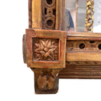 19th Century French Louis XVI Mirror with Urn Carving