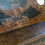 18th Century Italian Cassapanca Bench with Storage Under Seat