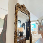 18th Century French Gilded Mercury Mirror with Shells, Acanthus & Roaille