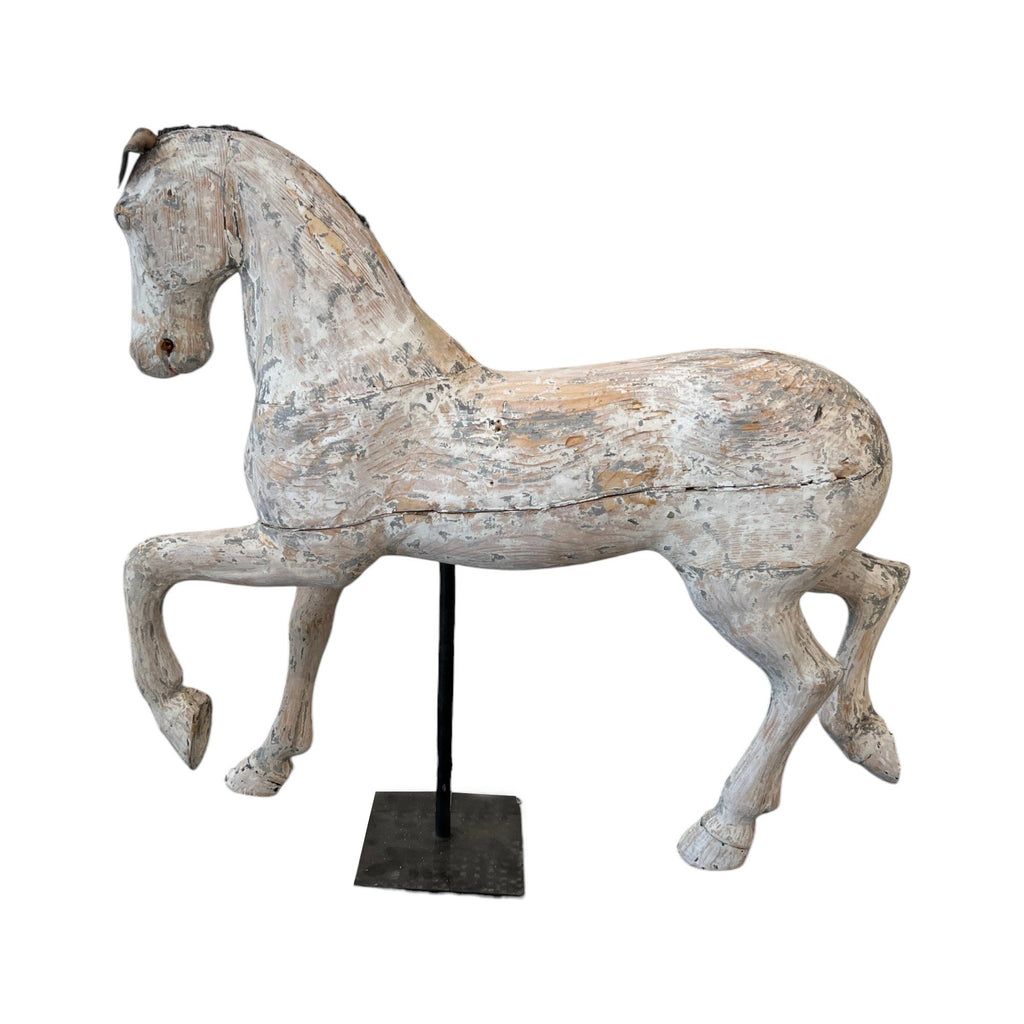 19th Century Swedish Horse on Stand