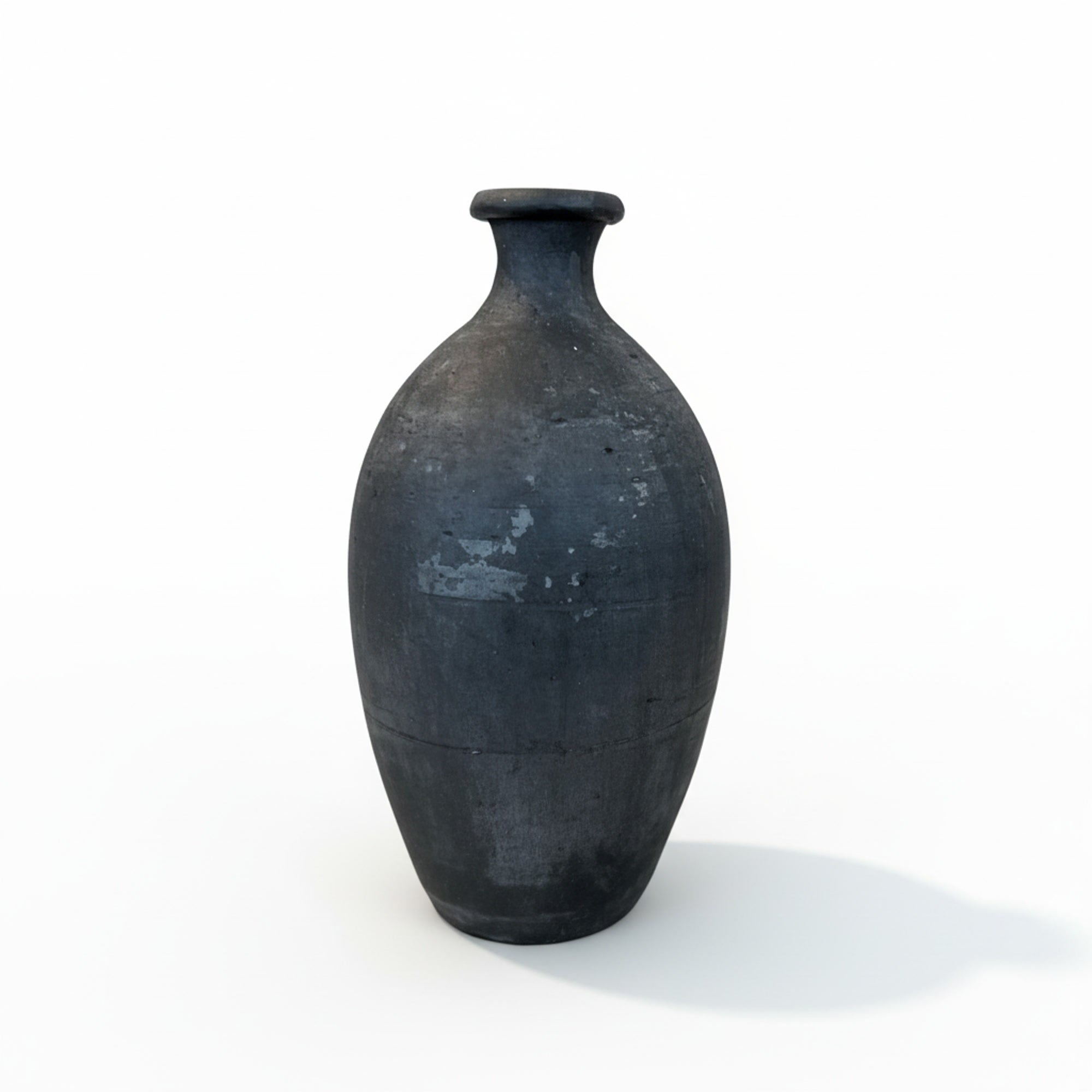 Set of 3 Small Black Vases