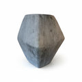 Poly Cut Glass Vase