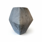 Poly Cut Glass Vase
