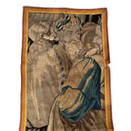 17th Century Belgian Figural Tapestry Fragment