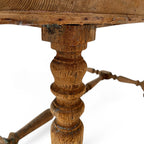 19th Century French Gibier Table with White Marble Top from a Chateau
