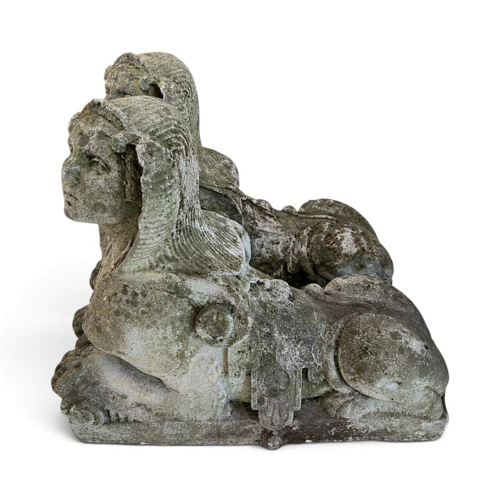 Early 20th Century French Pair of DuBarry Sphinxes