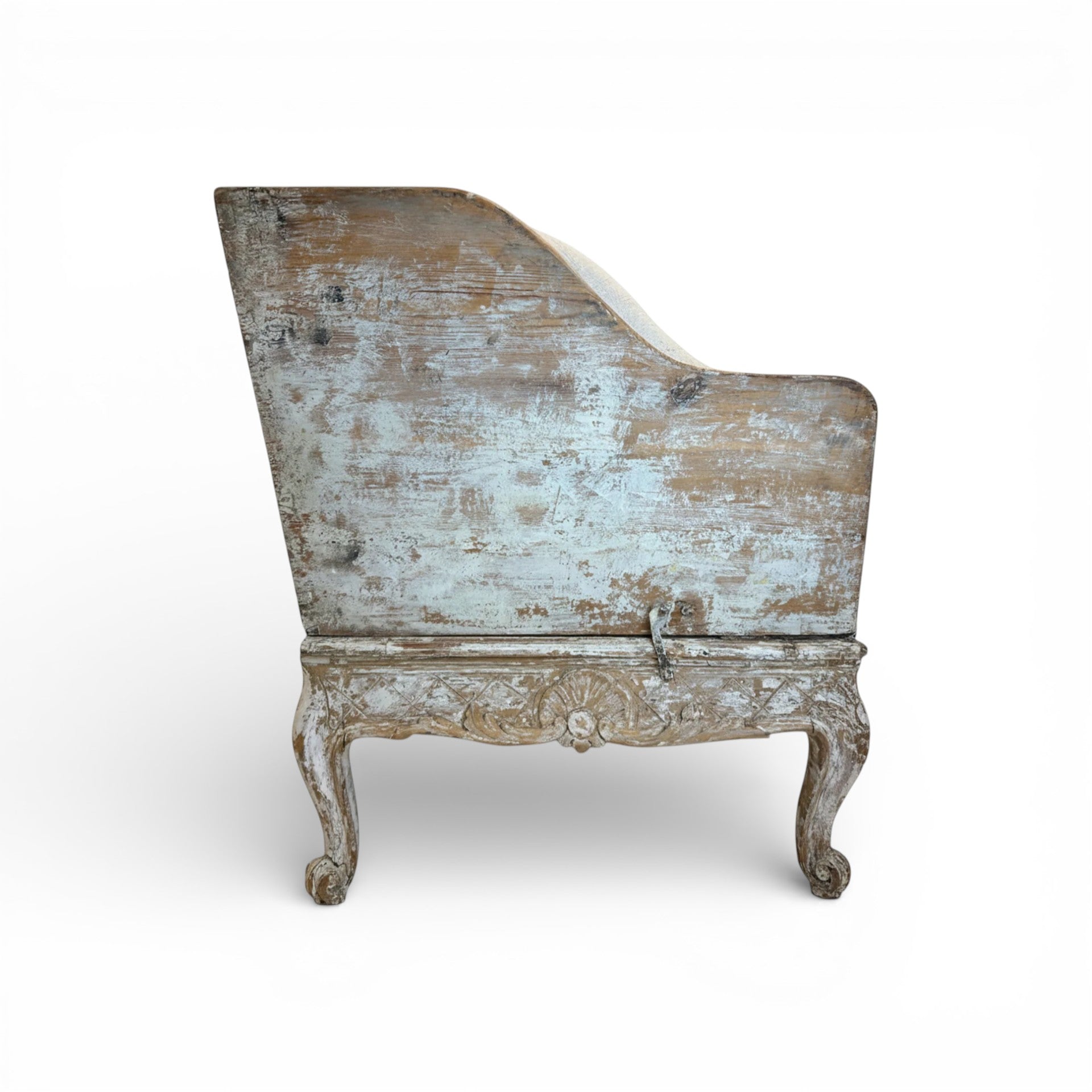 18th Century Swedish Trag Sofa with Cushions