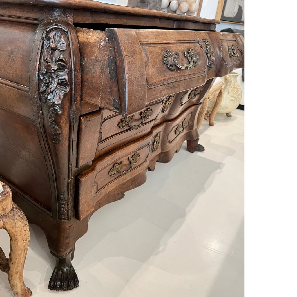 18th Century Walnut Régence Chest or Commode