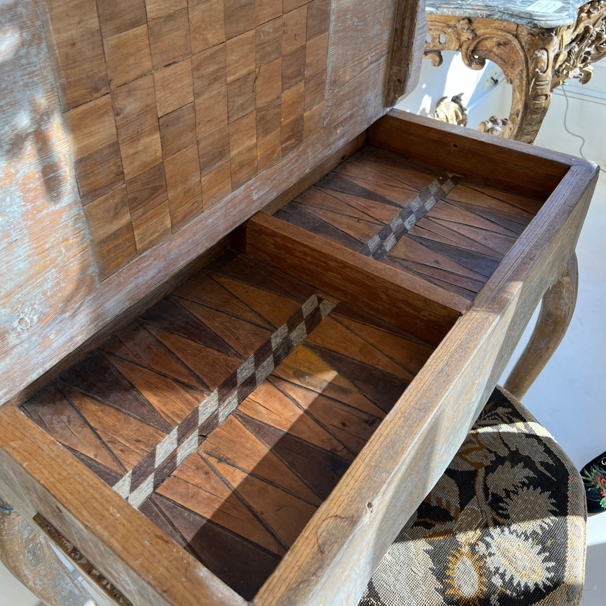 18th Century Swedish Game Table