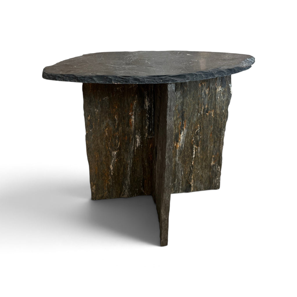 French Slate Table - Triangular (Two Available)