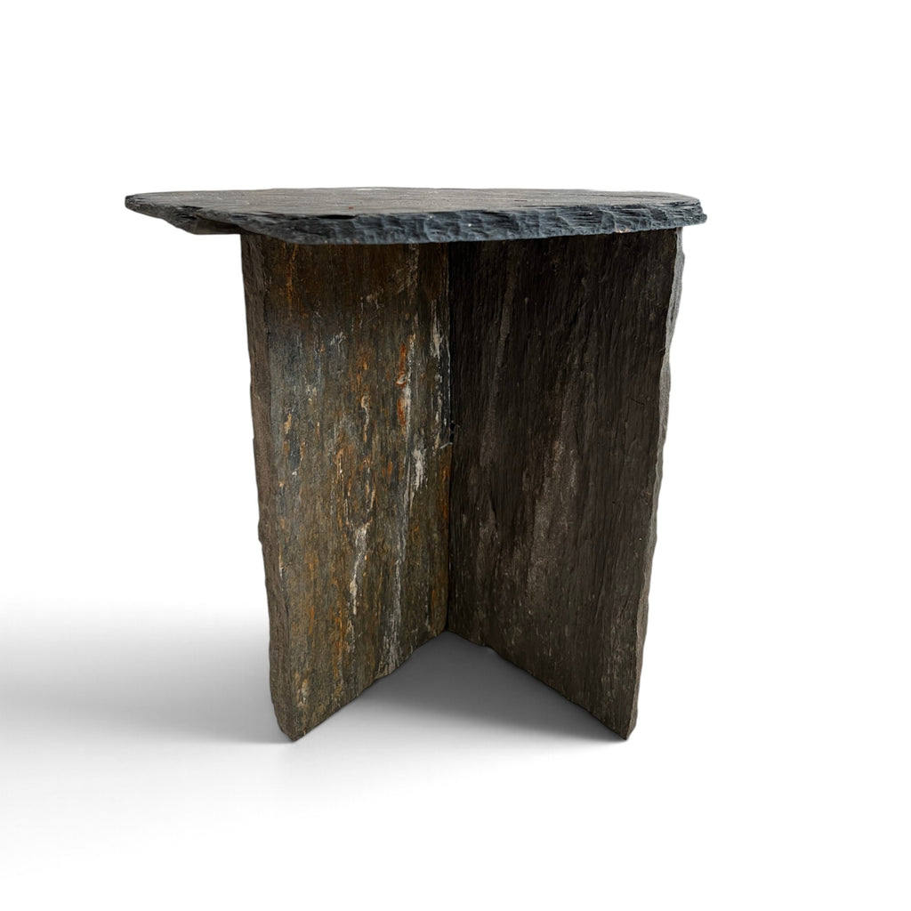 French Slate Table - Triangular (Two Available)