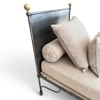19th Century French Pair of Napoleon III Iron Daybeds