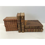 Set of 13 18th Century/19th Century French Leather Bound Books