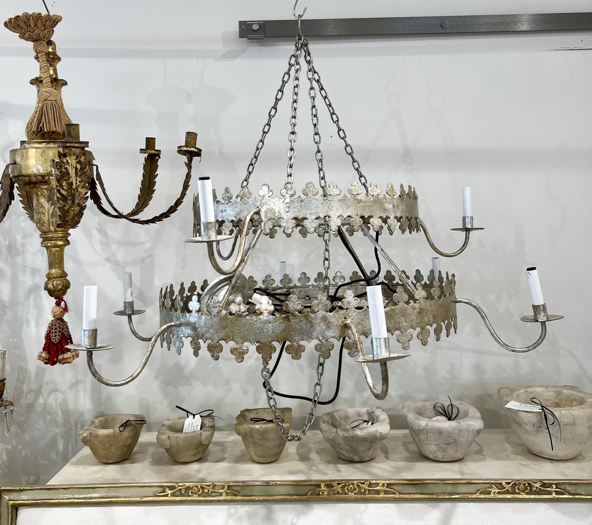 Maison Silverleaf Chandelier