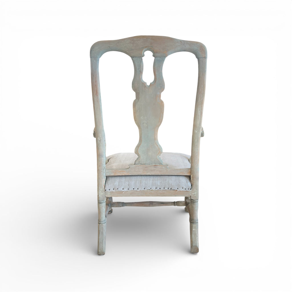 19th Century Swedish Antique Pair of Arm Chairs