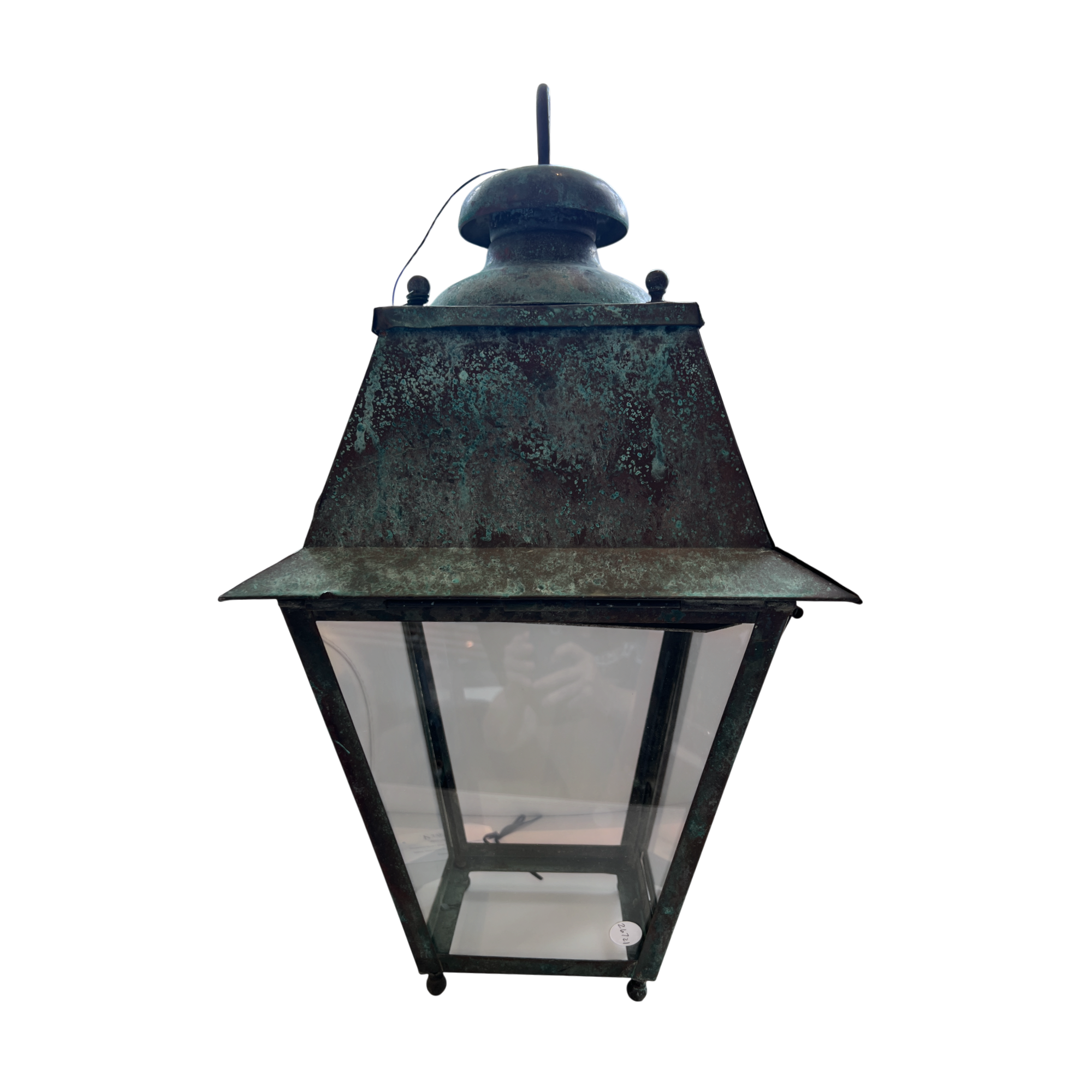 19th Century French Antique Copper Lantern