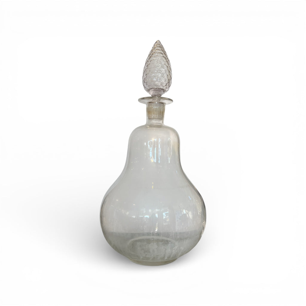 19th Century French Antique Glass Apothecary Jar