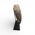 Marble Disc with Iron Base (Black)