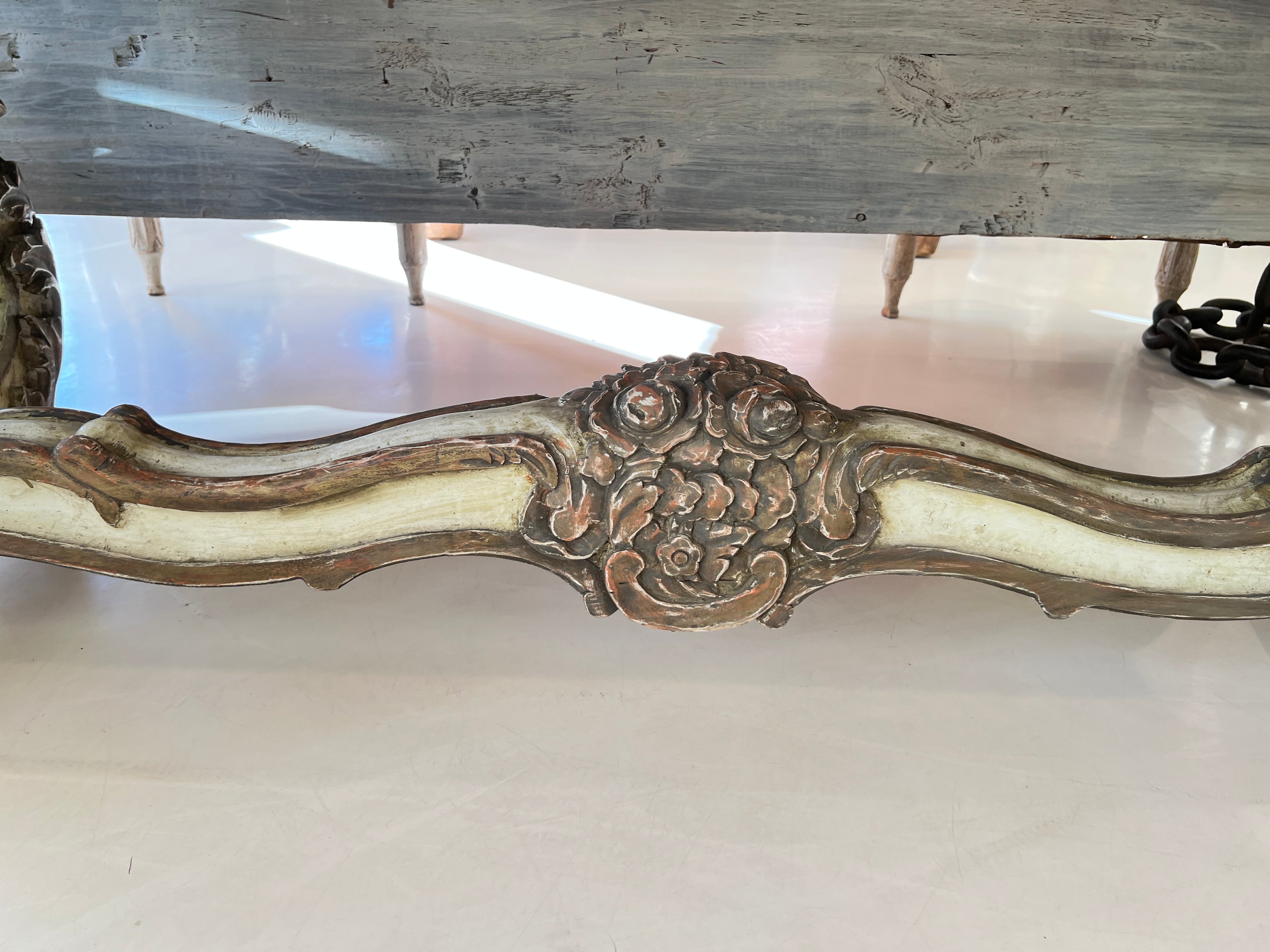 Maison Mirrored Top Table Desk