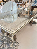 Maison Mirrored Top Table Desk